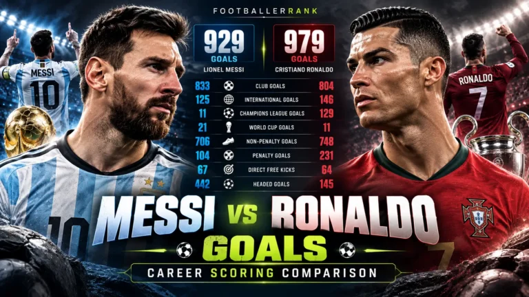 Messi vs Ronaldo Goals