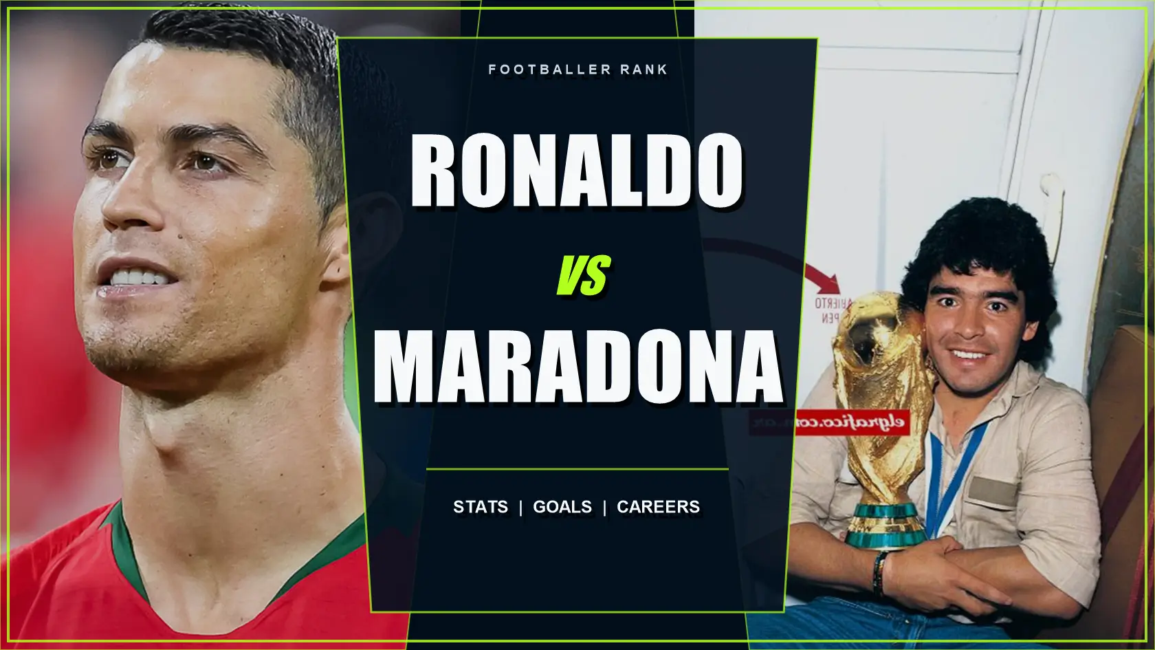 Ronaldo vs Maradona