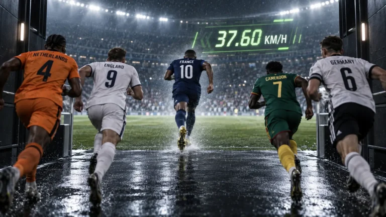 fastest football players in the world