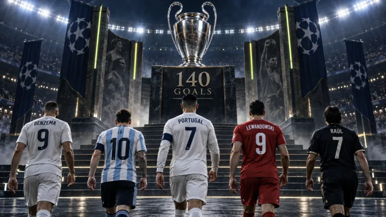 football players with most Champions League goals
